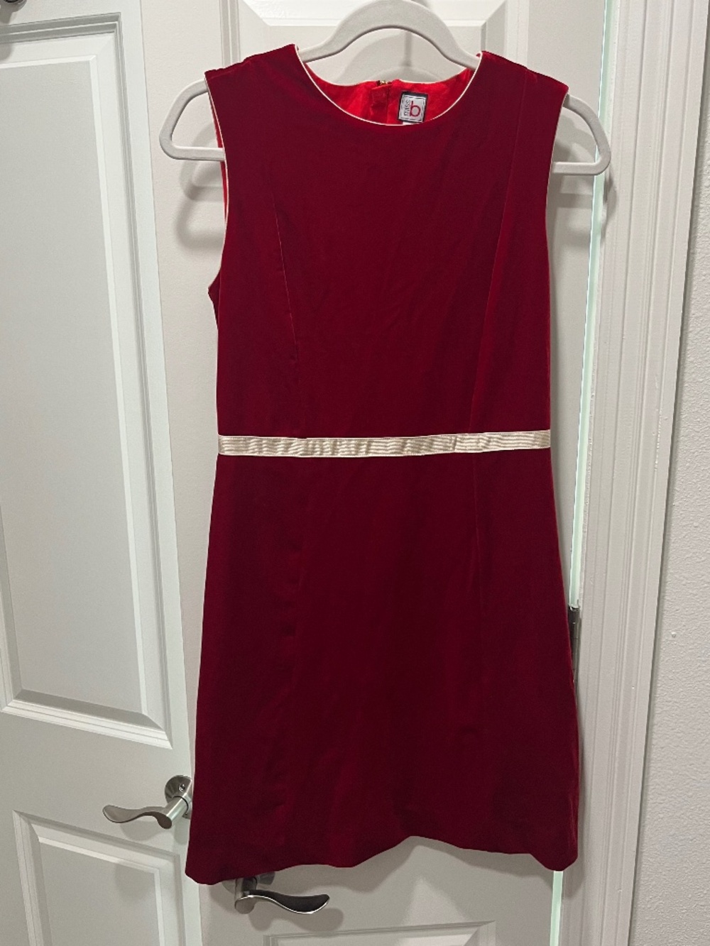 Miss B Red Velvet Dress – Girls Size 16